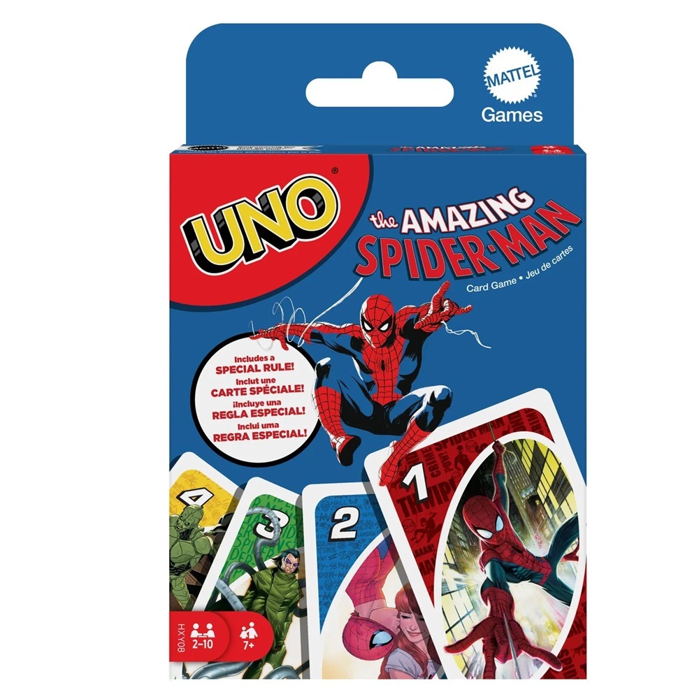 Jogo de Cartas UNO Marvel Spider-Man - Mattel em Oferta na Shopee
