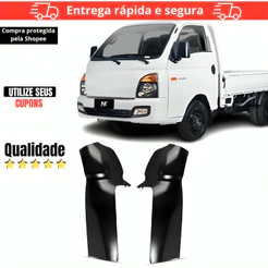 Par/Un Paralama Curvao Hyundai Hr 2005 2006 2007 2008 2009 2010 á 2024 Para Lama Curvao