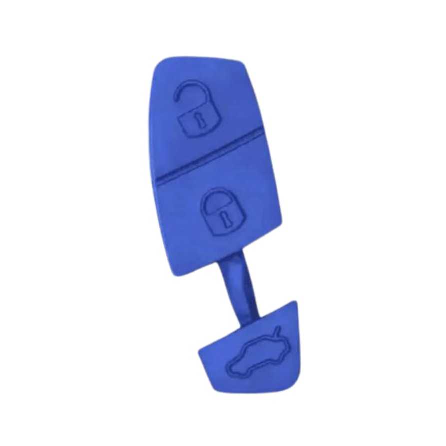Capa Chave Fiat Idea / Brava / Punto 3 Botões Azul em Oferta na Shopee