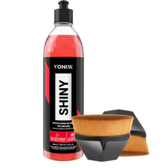 Shiny vonixx 500ml e Pincel Interior Brush Para Detalhamento Líder