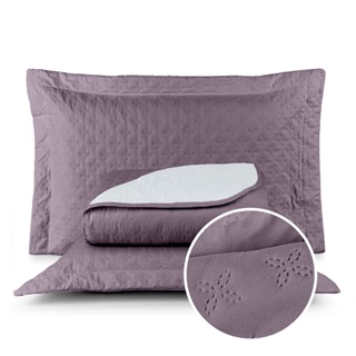 Cobre Leito Solteiro Casal Queen Dupla Face 200 Fios 3 Peças Milão em Oferta na Shopee