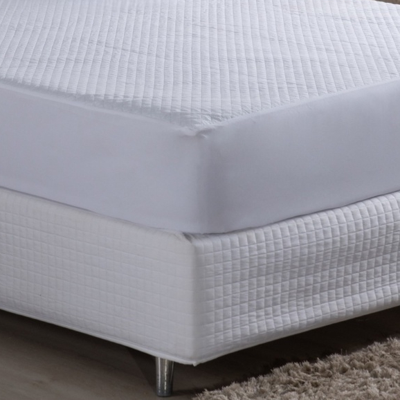 Protetor para colchão impermeável capa com elástico cama box solteiro, casal, queen, king