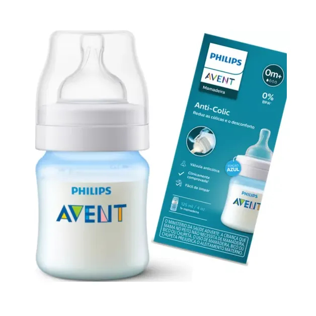 Mamadeira Anti-Colic 0m+ 125ml Philips Avent