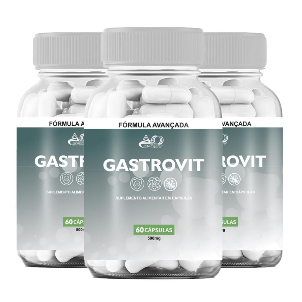 Gastrovit 60 Capsulas - Loja Oficial - Envio Hoje