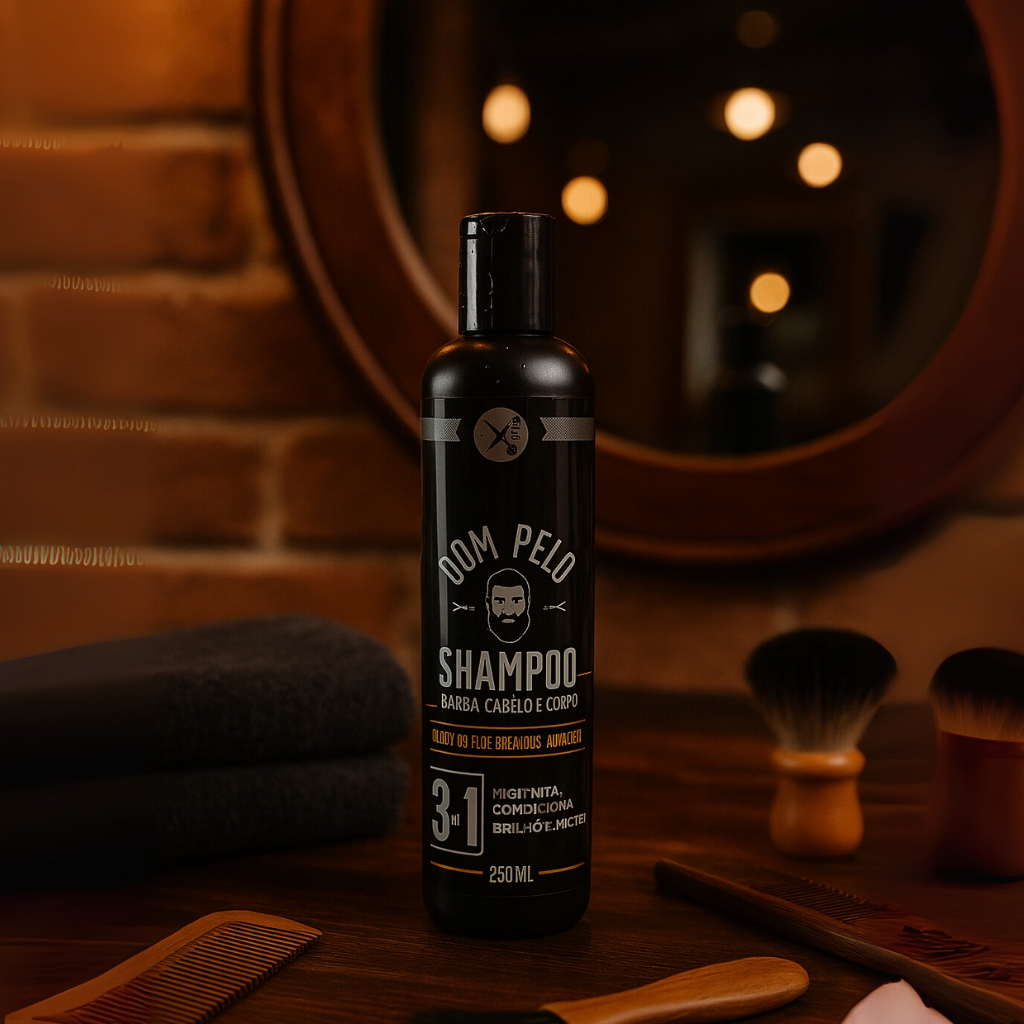 Dom Pelo Shampoo Escurecedor – Realce Natural da Cor e Força para os Fios