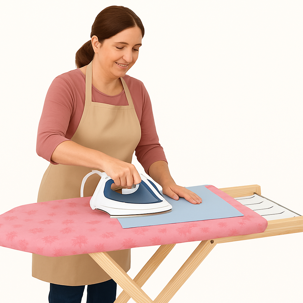 Tabua de Passar Roupas Estampas Tradicionais Madeira Resistente Sortidas