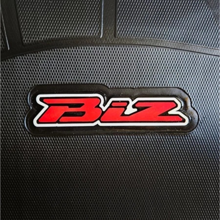 Capa de banco de moto personalizada 3D antiderrapante emborrachada - Honda Biz em Oferta na Shopee