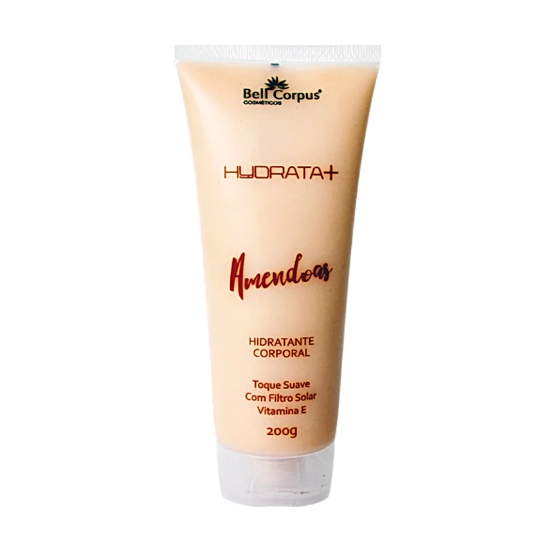 Hidratante Corporal com filtro Solar e Vit E Amêndoas Bell Corpus 200g