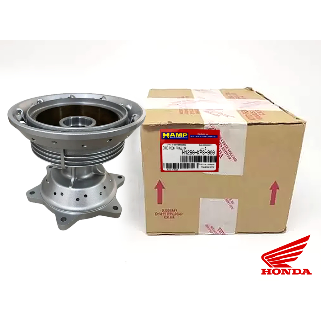 Cubo Roda Traseira Bros NXR BROS 125 150 160 KS/ES/ESD - HONDA CRF230 - Original Honda H4260-KPS-900