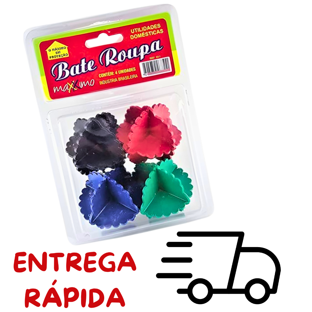 Kit Esferas Bolinhas Bate Roupas Para Máquina De Lavar e Tanquinho