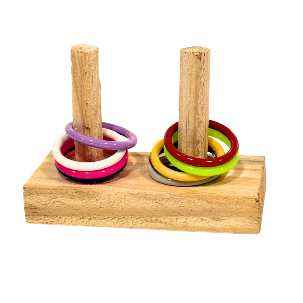 Brinquedo de Argolas 2m para Treinamento de Calopsitas, Agapornis e demais Aves Pet em Oferta na Shopee
