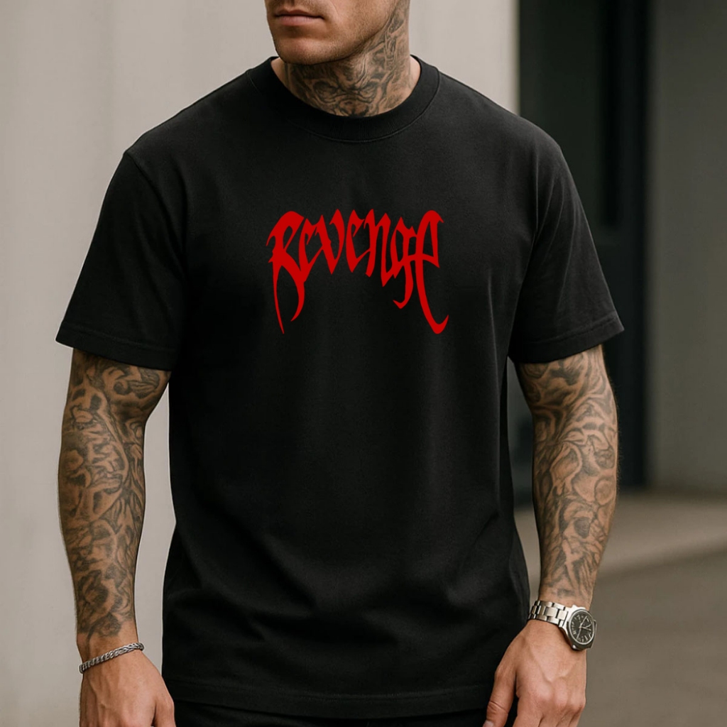 Camiseta Masculina T Shirt Promoção Algodão Revenge XXXTENTACION Trap Hip-Hop Rap Csual
