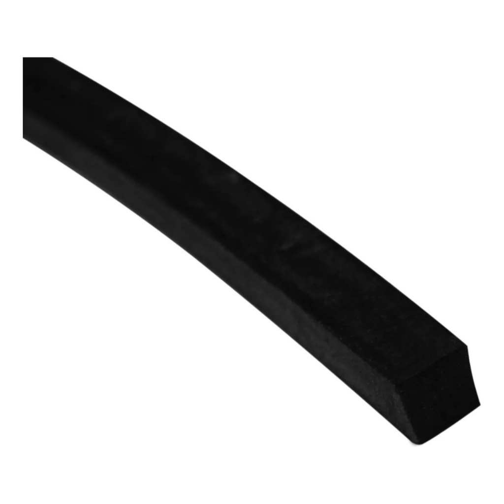 Borracha Preta Esponjosa Para Seladora Manual Pedal Medidas- 12x12