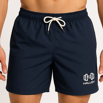 3 Bermuda tactel masculino/Short tactel/Academia/Praia/Dia a Dia - Halley