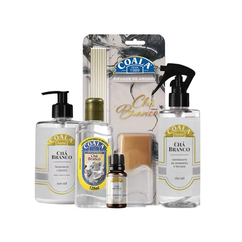 Kit Coala c/5 Produtos Chá Branco