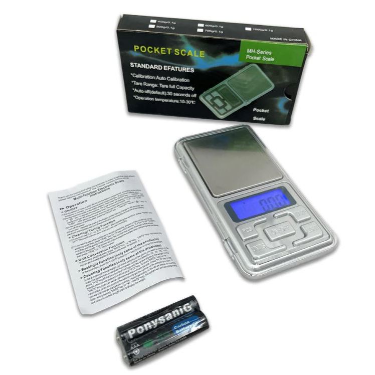 Balança Digital de Alta Precisão – 0.1g a 500g | Portátil, com Visor LED e Função Tara
