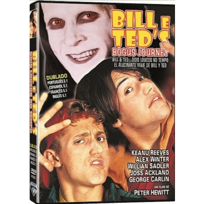 Bill E Ted Dois Loucos No Tempo / Keanu Reeves / Dvd4588