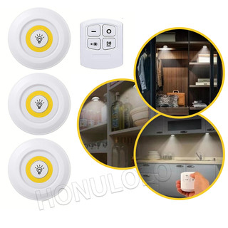 Lampada Led Spot Luminaria Sem Fio+ 1 Controle Remoto