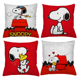 KIT 4 CAPAS DE ALMOFADAS DECORATIVAS SNOOPY  TAMANHO 45X45 em Oferta na Shopee