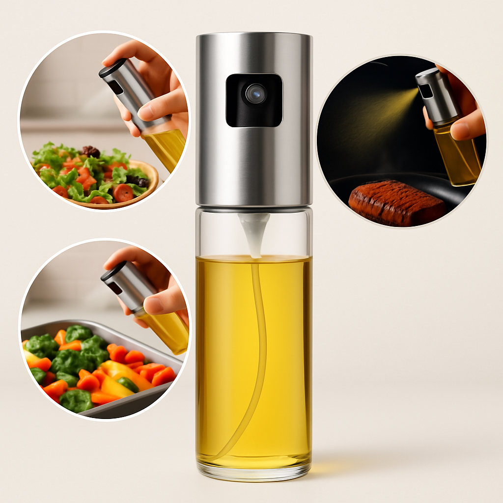Kit 2x Spray Chef: Seu Novo Achadinho Gourmet!
