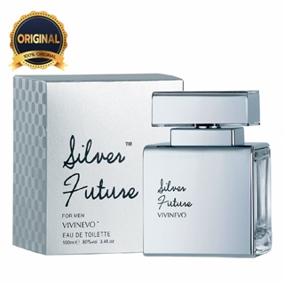 Perfume Masculino Vivinevo Silver Future EDT  - 100ml , Original Frescor Floral Amadeirado em Oferta na Shopee