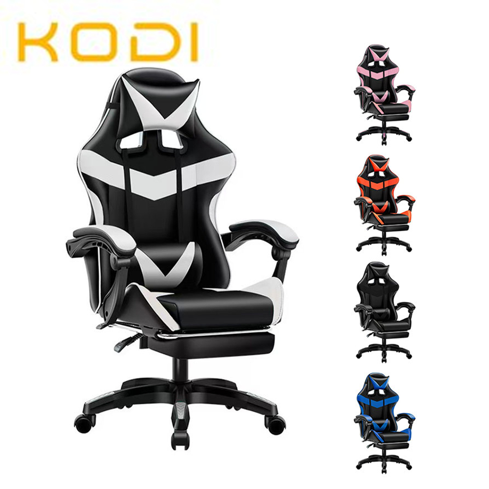 Imagem Cadeira Gamer Profissional Ajustável, Reclinável e Confortável para Escritório e Estudos -F19