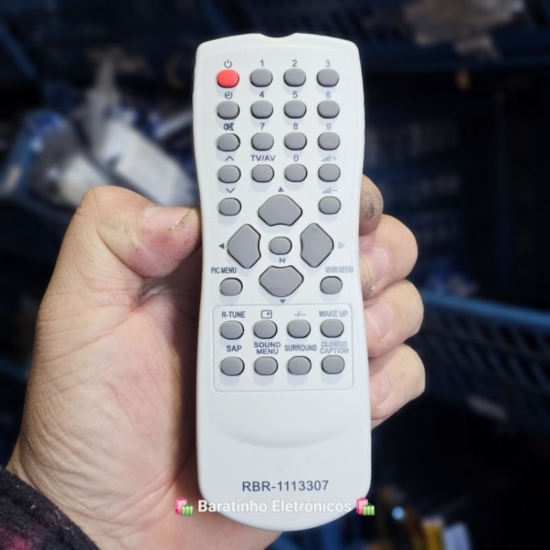 Controle Remoto Compatível Para Tv Panasonic Tubo Tc-29fj301 Tc-14rm101 RBR-1113307 LHS-1113307