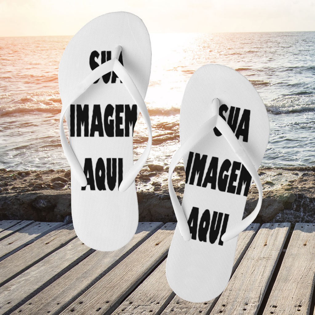 Chinelo Personalizados Montagens De Foto e imagens no chinelo em Oferta na Shopee