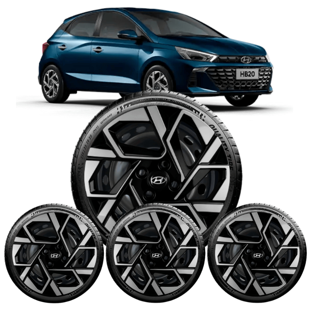 Hb20 com Calotas Pretas: Onde Comprar | BuscaProdutos