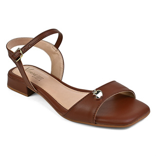 Rasteirinha Feminina Sandália Salto Baixo Casual em Oferta na Shopee