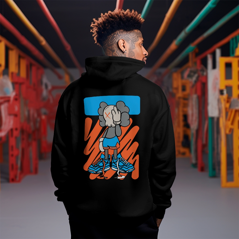 Blusa Moletom Boneco KAWS Basquete Urso Jogador REF 2429 Home Custom