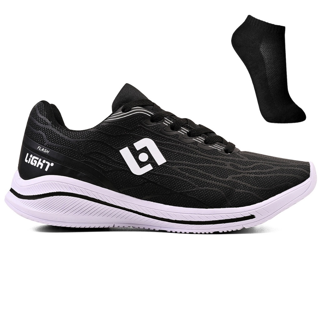 Tenis Masculino Feminino Esportivo Treino Academia Corrida Light Sport + Meia em Oferta na Shopee