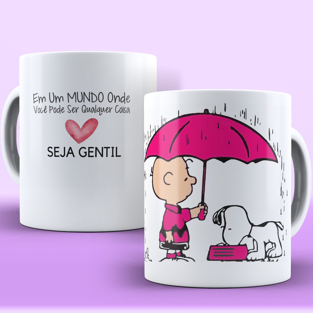 Caneca Personalizada Snoopy em Oferta na Shopee