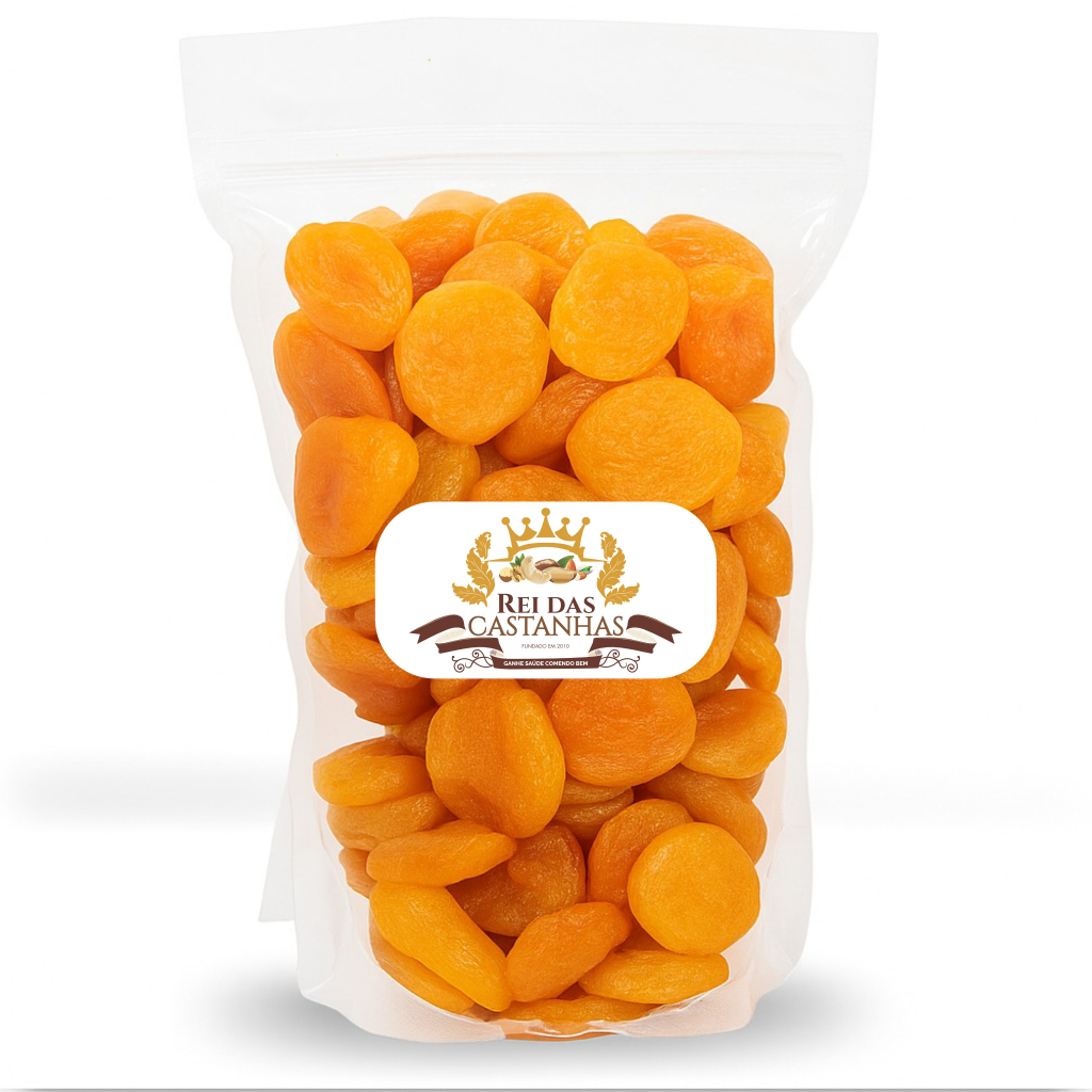 Damasco Turco Importado/Premium [COM ATM] - 250G/500G - Indústria Rei Das Castanhas em Oferta na Shopee