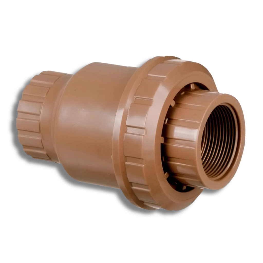 Válvula De Retenção Pvc Roscável De 3/4" (25mm) Polegada em Oferta na Shopee