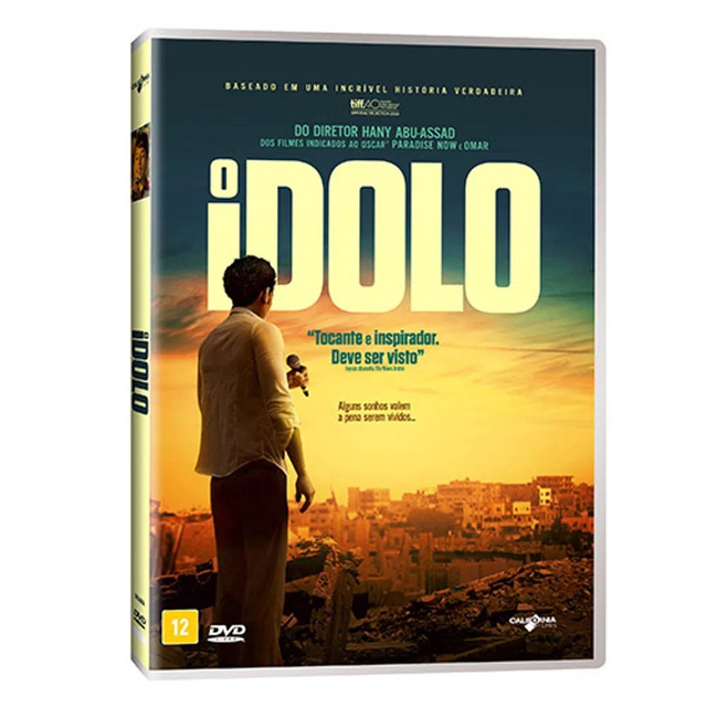 DVD: O ídolo (baseado numa história) filme de drama musical (legendado) inspirado em fatos (Egito)
