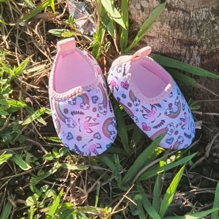 calce facil bebê recém nascido menina pantufa antiderrapante conforto