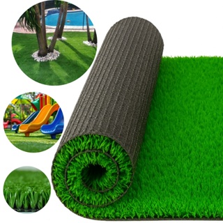 Grama Sintética Fit EcoGrass Espessura 12mm - Medida 2x0,50m - Verde - Soft Grass em Oferta na Shopee