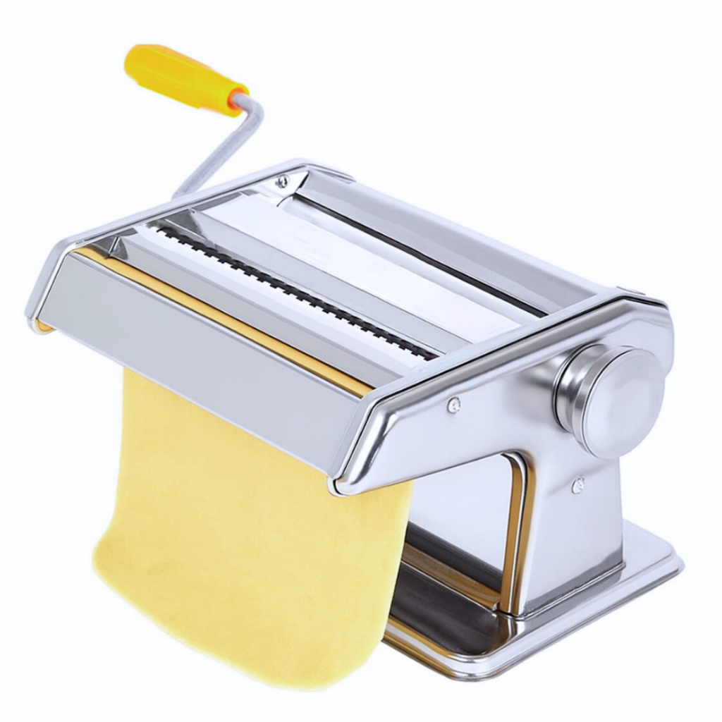 Máquina De Macarrão 3 Massas Cilindro Inox Lasanha Fettuccine em Oferta na Shopee