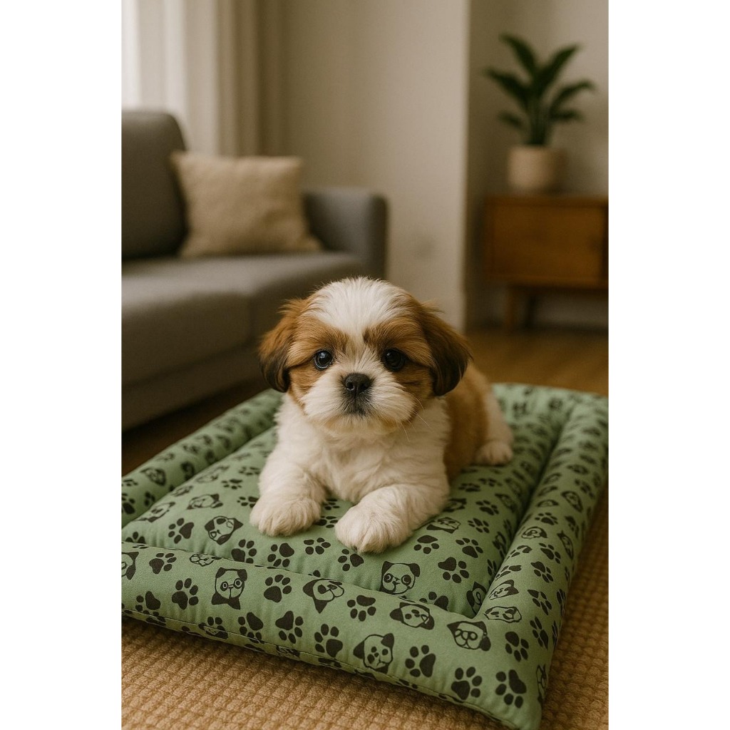 Cama Pet  Para Cães e Gatos Colchonete Pet 70x60 Almofada  Caminha Pet - Muito Confortável