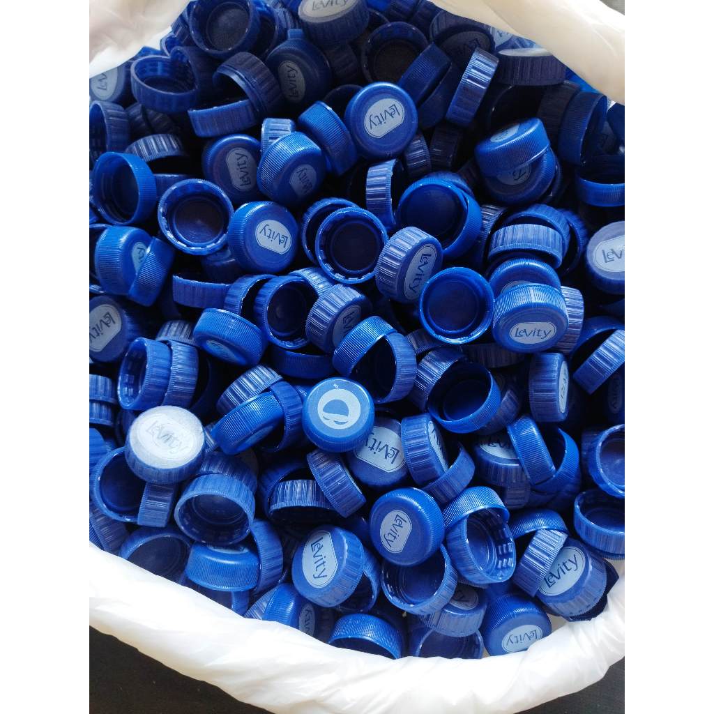 1.000 Tampinhas de Garrafas Pet para Artesanato, 3 Cores. Usadas.