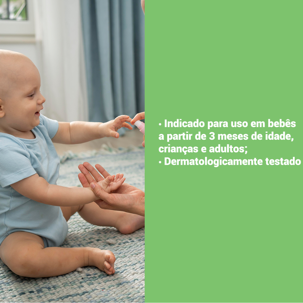 Repelente De Insetos Infantil Bebe Love Spray 5H Nutriex 100ML