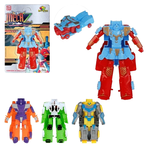 Cavaleiros Sob Rodas - Meca Z - Robô Se Transforma em Carro - Figure ArtBrink