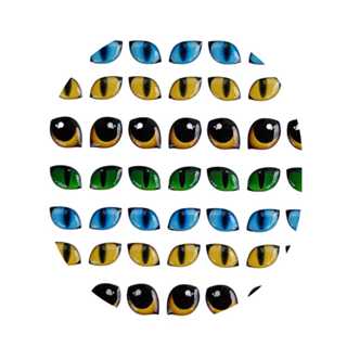 Olhos adesivos Resinados gato em Oferta na Shopee
