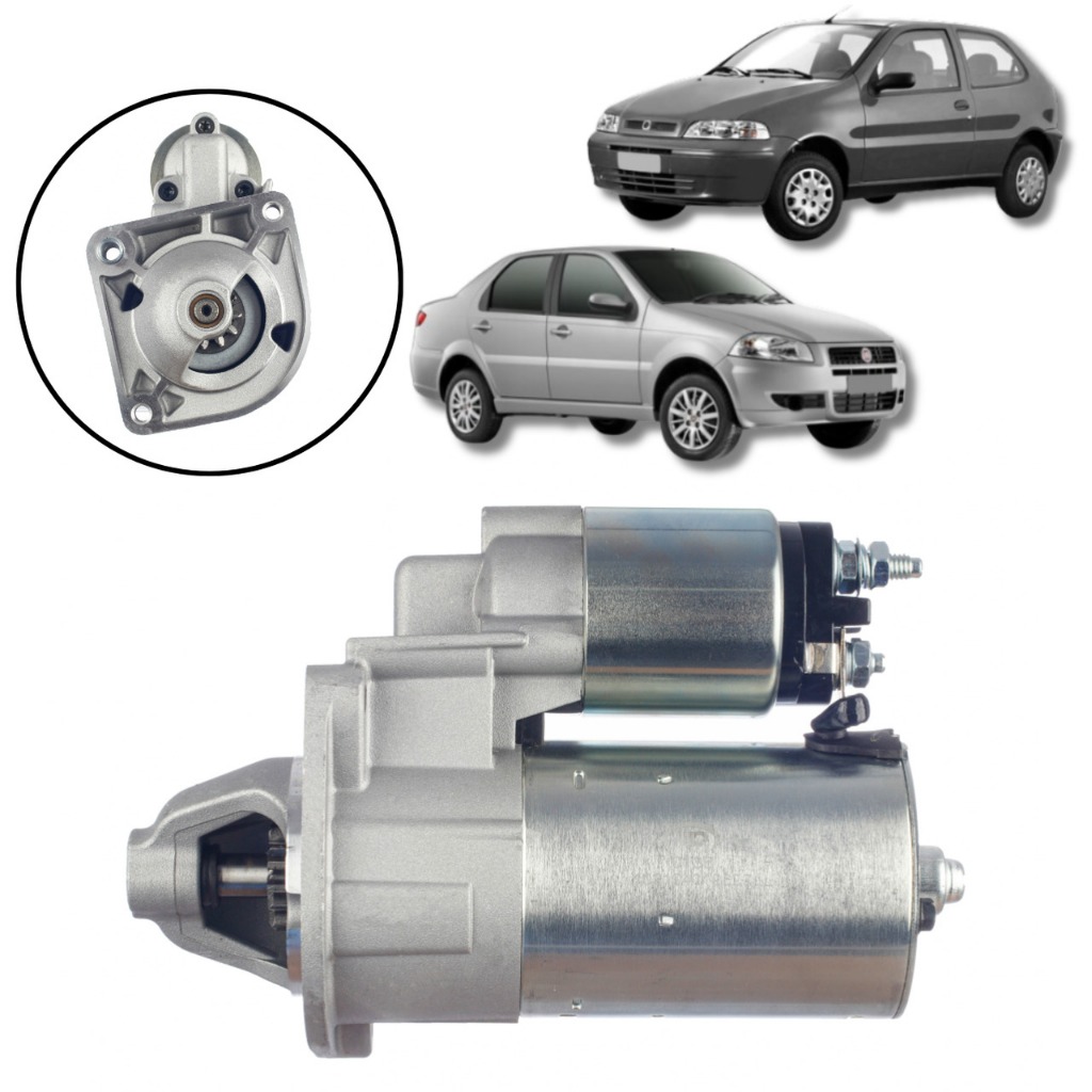 MOTOR DE PARTIDA FIAT PALIO SIENA 1.6 16V 1996/ BRAVA em Oferta na Shopee