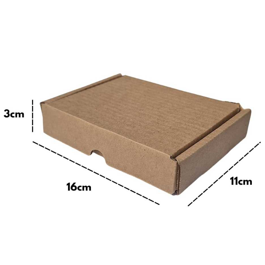 Caixa De Papelão 50 UNIDADES Tamanho 16x11x3 E-commerce Embalagens Correios Pac em Oferta na Shopee