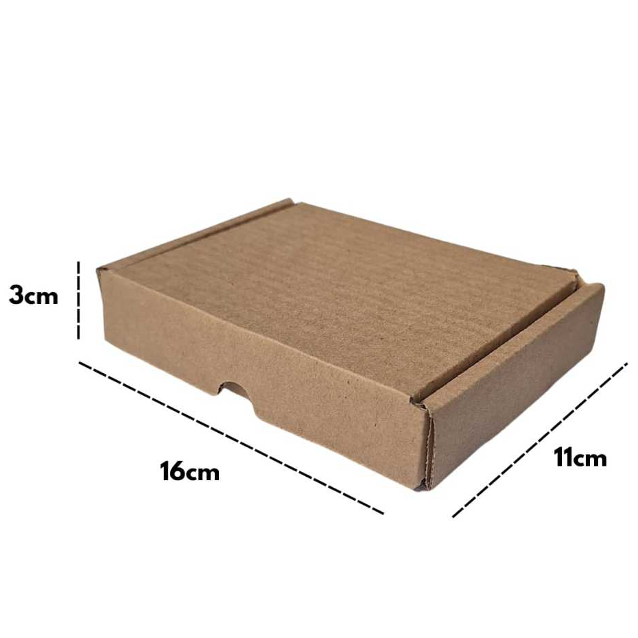 Caixa De Papelão 100 UNIDADES Tamanho 16x11x3 E-commerce Embalagens Correios Pac em Oferta na Shopee