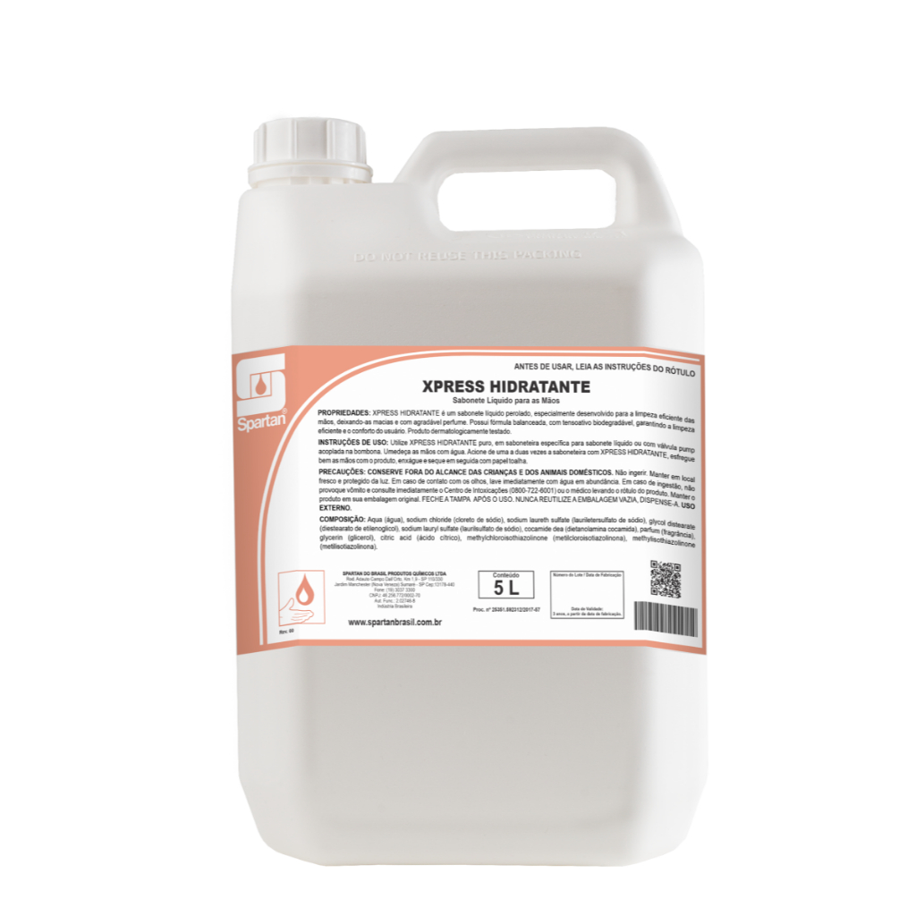 SABONETE XPRESS HIDRATANTE SPARTAN 5 LTS