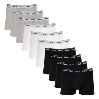 Kit 10 Cuecas Boxer Polo Cotton 781 Algodão Sortido