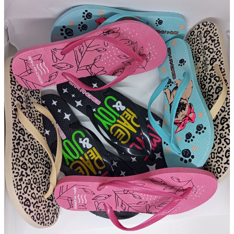 Chinelo Feminino Feminina 12 Pares Promoção em Oferta na Shopee